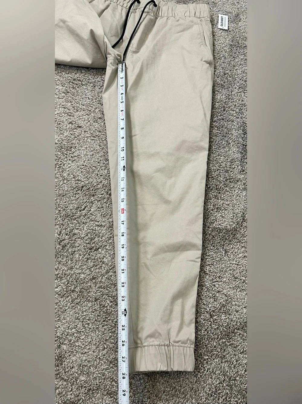 Old Navy Men’s Tan Modern Joggers NWT Size  Small